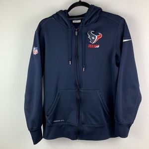Nike On Field Apparel Houston Texans Full Zip Hoodie